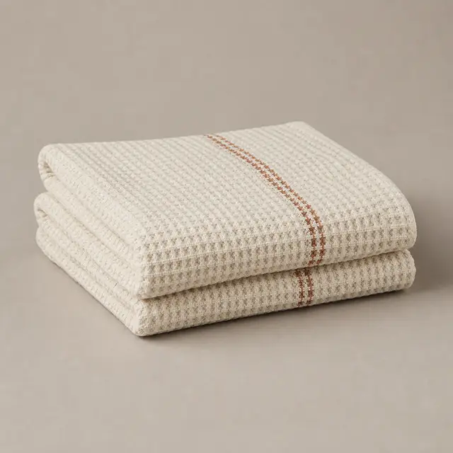 Waffle Cotton Throw